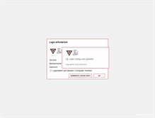 Tablet Screenshot of mail.vvdst.org